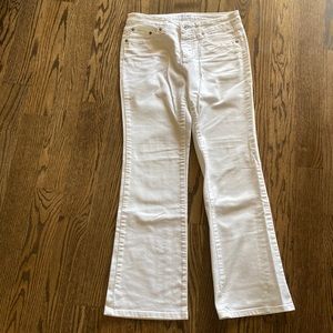 St. John’s Bay petite white jeans, size 4P